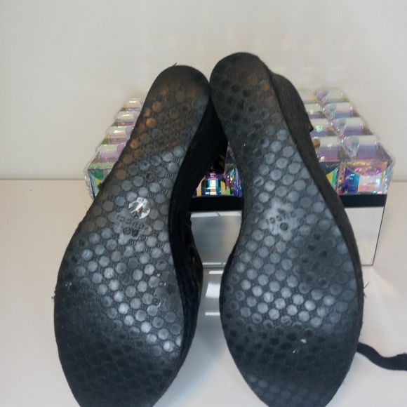 GUCCI ESPADRILLES WEDGE HIGH HEEL SHOES - Picture 10 of 11